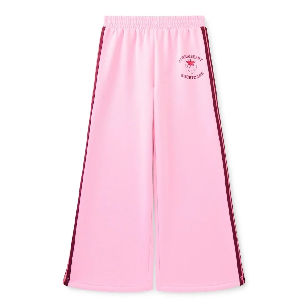 Strawberry Shortcake Young Girls Active Track Pants Flare Leg‎ | Size M 7/8